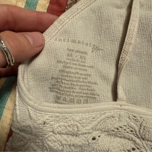 Free people bralette cream size Medium - Picture 2 of 4